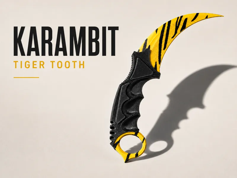 Karambit Tiger Tooth