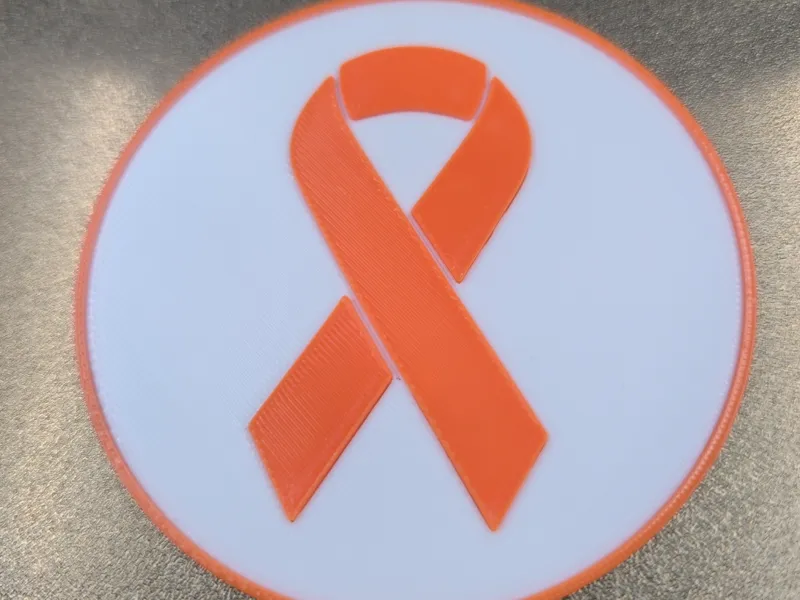 Multiple Sclerosis Awareness Coaster