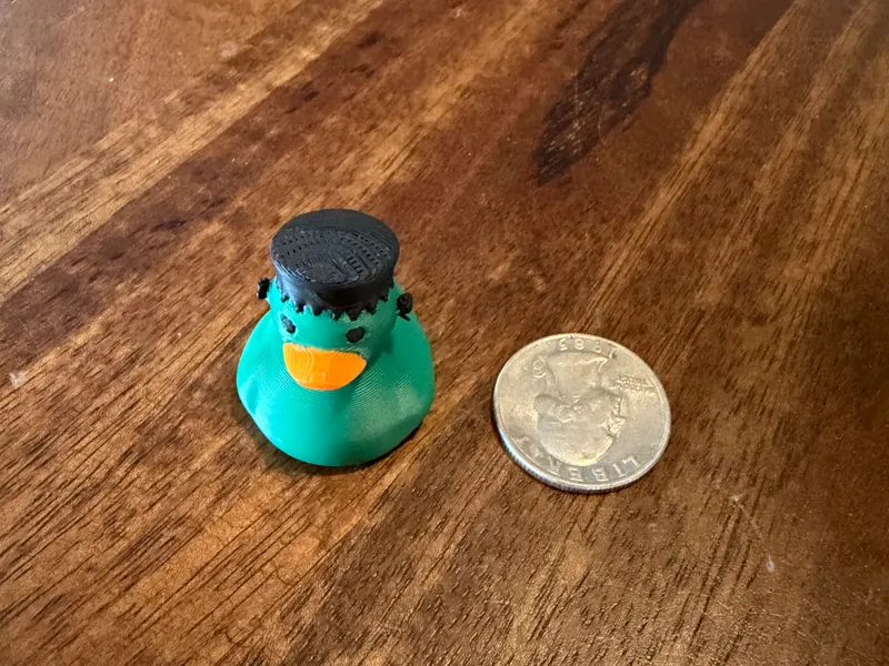 Mini Frankenstein Duck