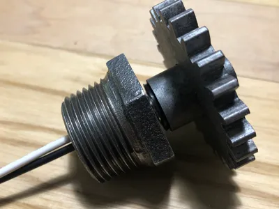 Steampunk Rotary 1/2 pipe lamp ON-OFF switch