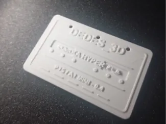 DEDES , MARKA  filament Hyper PLA Profile Test