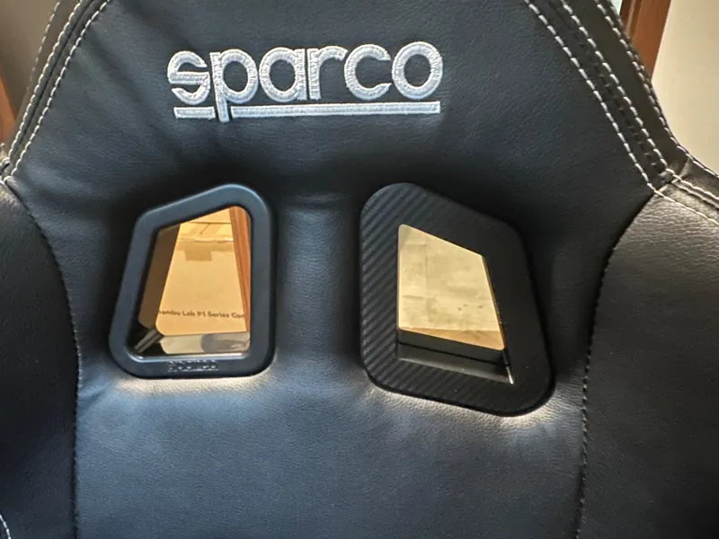 Sparco R100 Harness Hole Cover