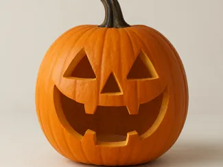 Halloween-Kürbis Teelicht