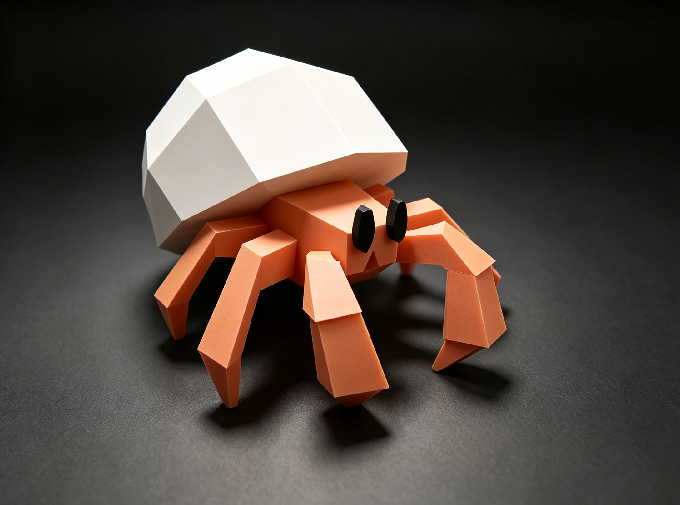 Miniatura 2 do modelo 3D 几何风寄居蟹