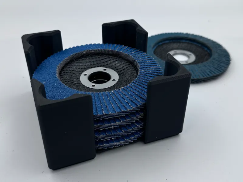 Gridfinity 5-Inch Flap Wheel Holder