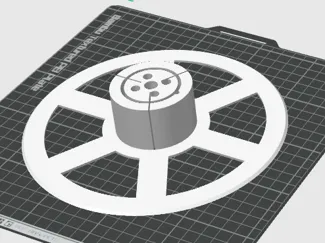 35mm Film Reel - 20cm - EU sized (9mm hole)