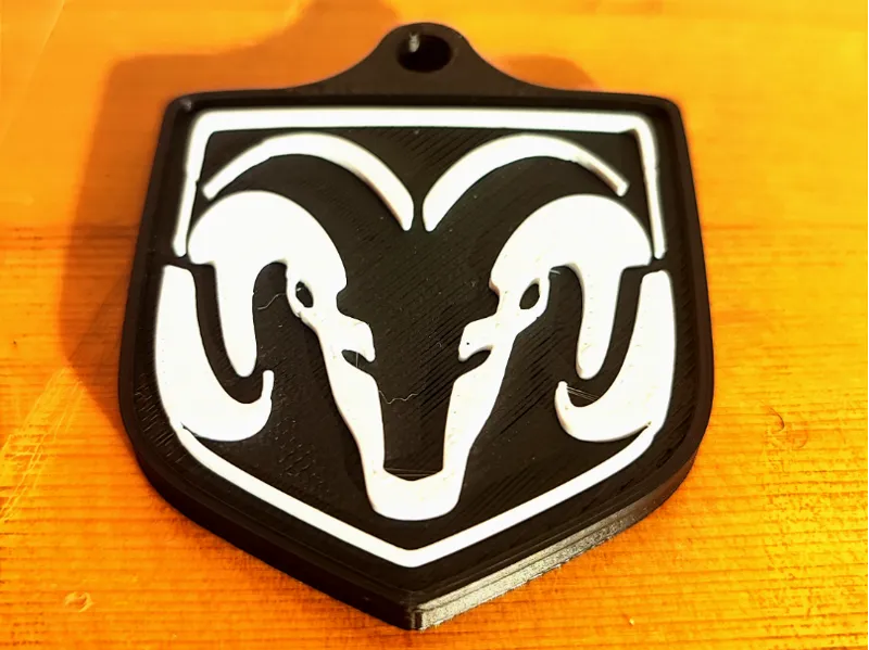 Dodge Logo portachiavi