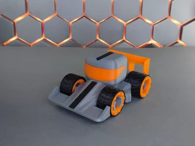 Speedy the little robo racer