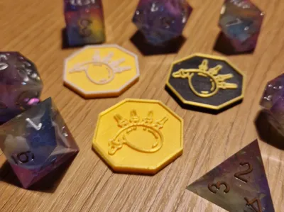 Bardic Inspiration Coin - 10 Instruments