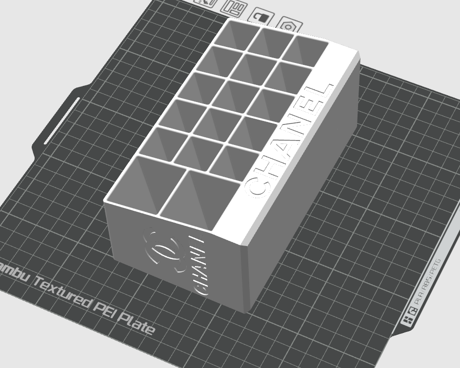 Miniatura 2 do modelo 3D 口红收纳架/可与抽屉盒堆叠