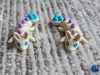 2 multicolors dragon
