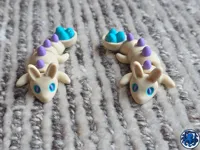 2 multicolors dragon