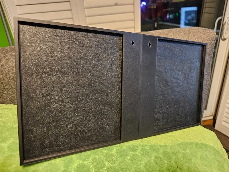 Median-less Two Pane Frame Magnet vers (5x2x20mm)