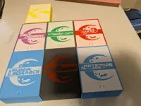 2 colour 0.2mm layer, 2 walls, 15% infill