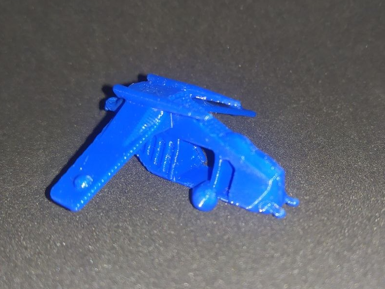 star wars clone gunship - keychain 3D model