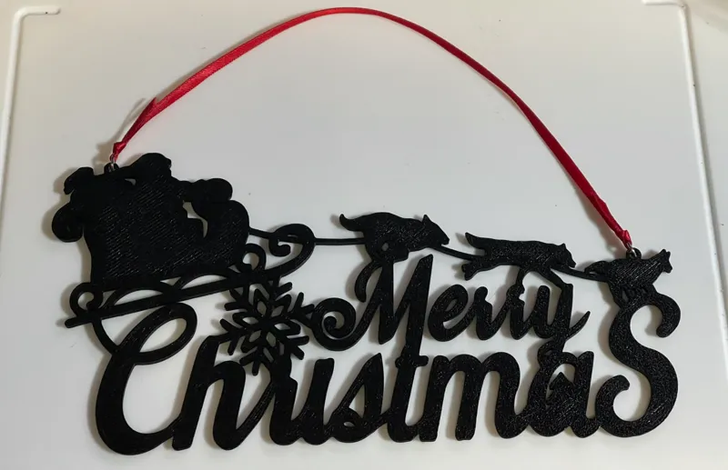 Merry Christmas Sleigh Dogs