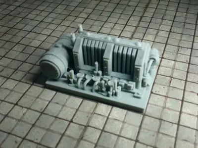Gothic Sci-Fi Industrial Capacitor