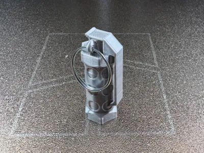 CS2 Flashbang Keychain