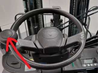 Toyota forklift sterringwheel cap