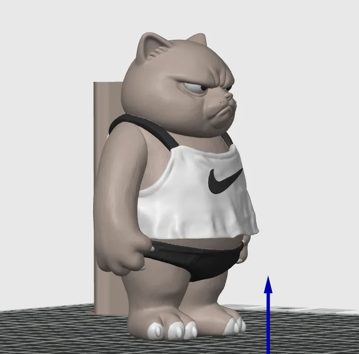 Grumpy Cat Multicolor Desk Motivator - Free 3D Print Model - MakerWorld