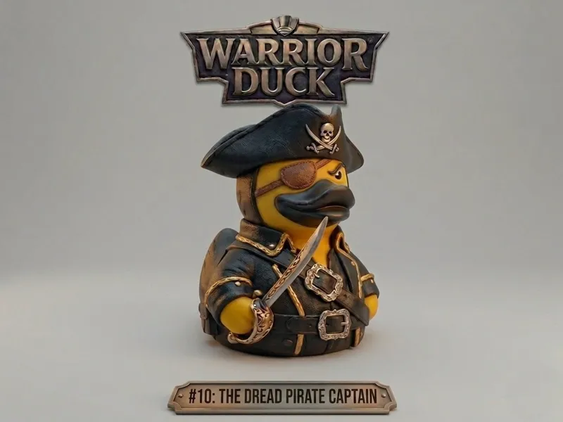 Warrior Duck #10: The Pirate