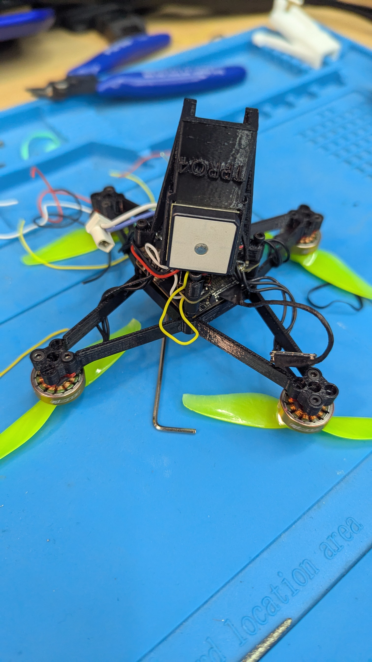 Miniatura 2 do modelo 3D TPRO4 - 3d printed rocket speed drone 