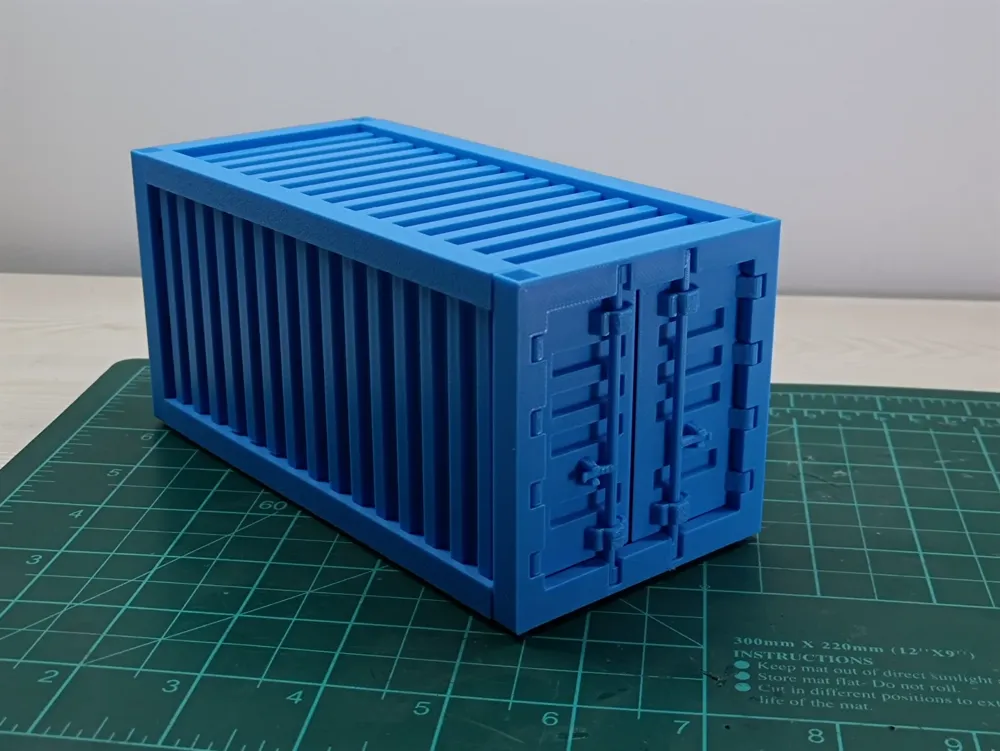 Container Storage Box [Snap-fit Model] by 海苔眉毛 - MakerWorld