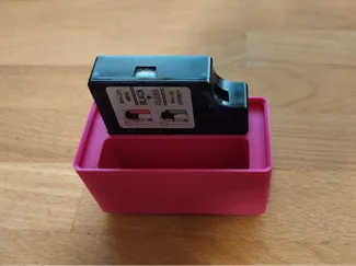 Gridfinity 2x1x6 Dymo D1 Band Holder