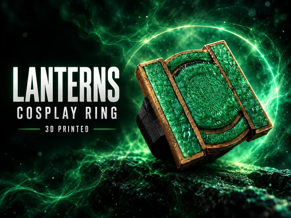 Lanterns Ring - Free 3D Print Model - MakerWorld