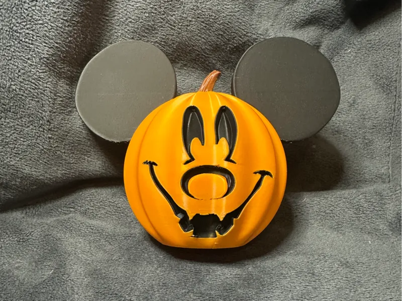 Mickey Mouse Pumpkin