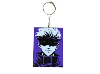 Gojo Satoru Anime Keychain