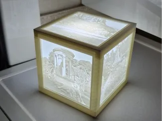 lithophanie lamp
