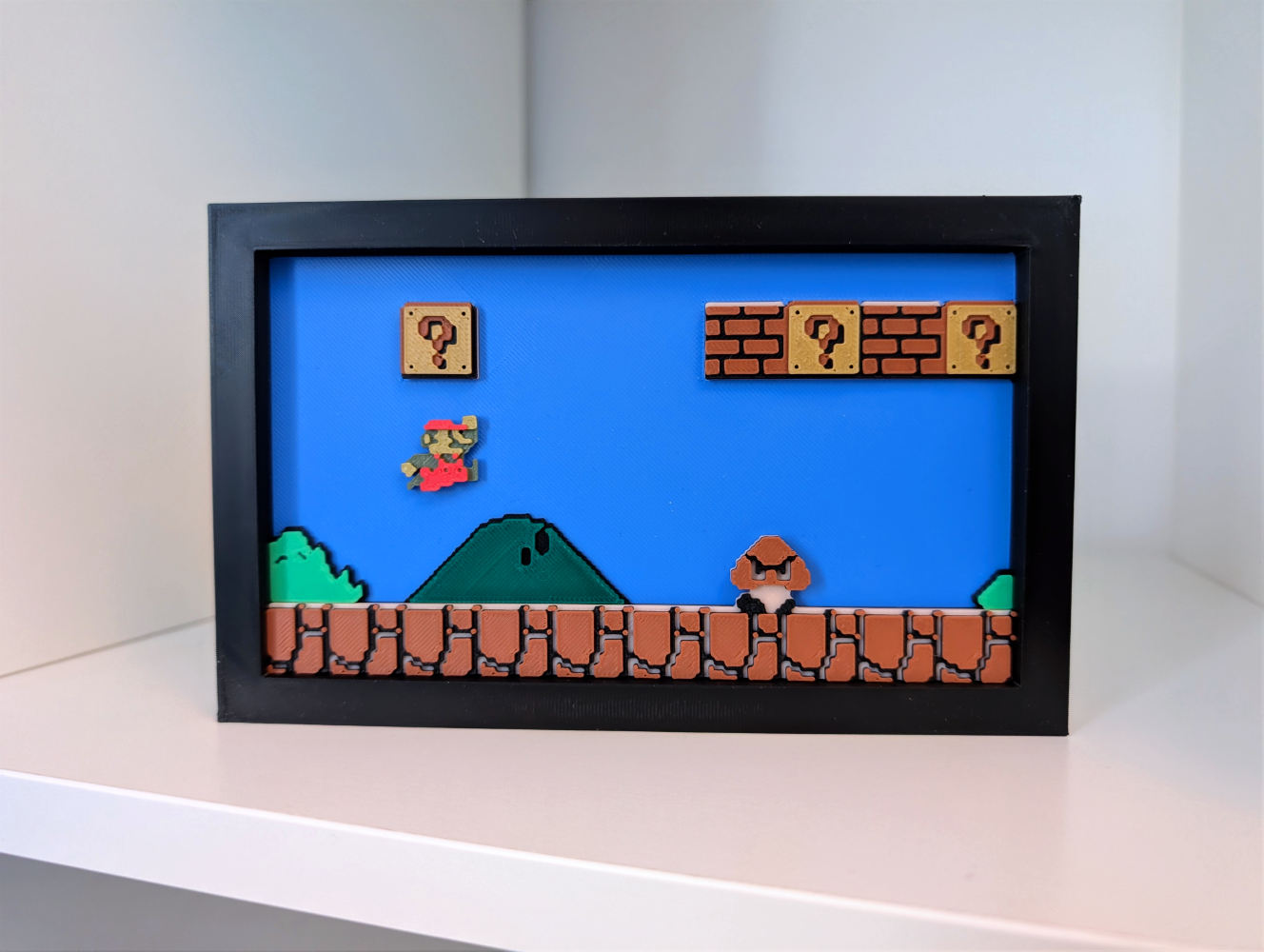 Miniatura 1 do modelo 3D Super Mario Bros. Wall Art