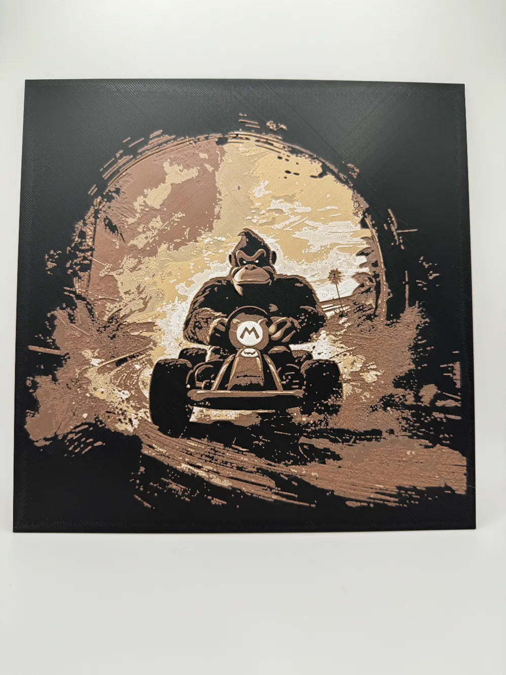 Donkey Kong - 4 Colour - Mario Kart Hueforge