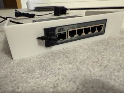 OpenRack 1U MikroTik hEX S (2025)