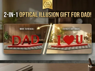 Fathers Day Gift Illusion