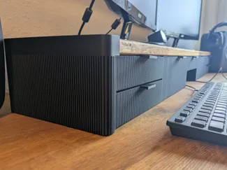 Modular Monitor Riser - with drawers - Gridfinity