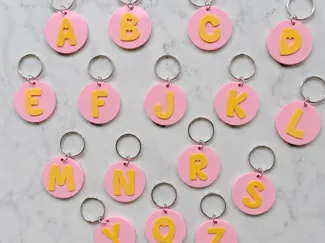 Sweetheart Initial Keychains (Commercial!)