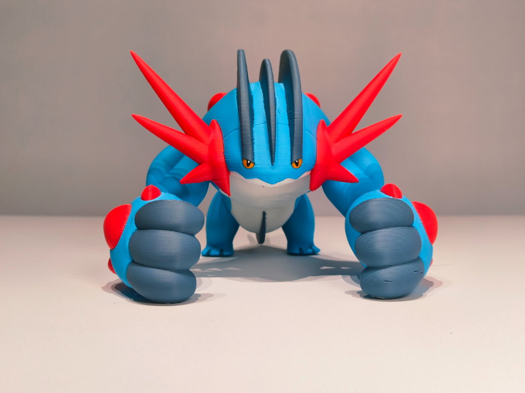 宝可梦 第三世代 #0260.1 超级巨沼怪(Mega Swampert)多色模型