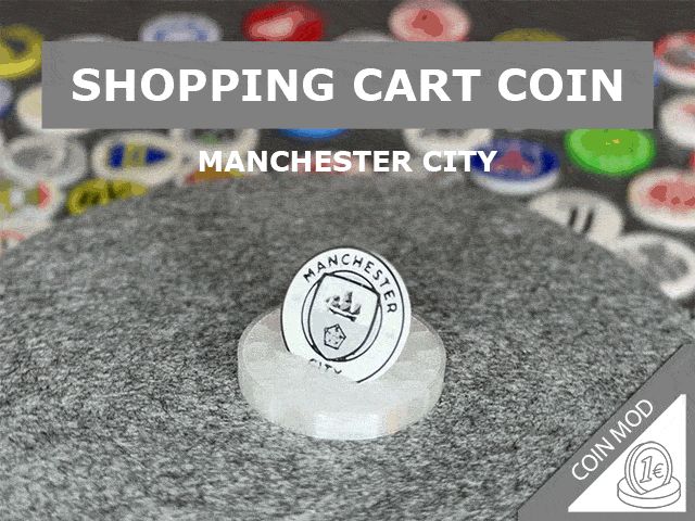 Shopping Cart Coin – Manchester City