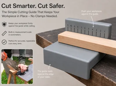 sawing help (no clamps needed)