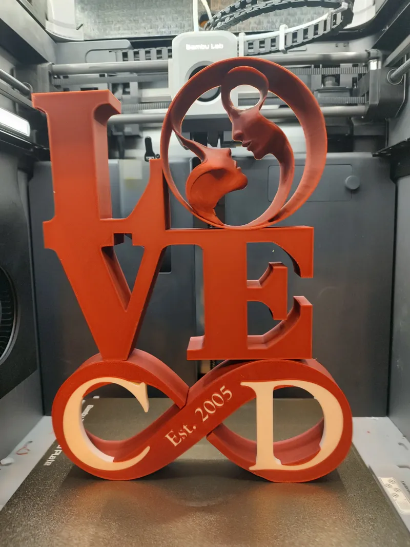 Custom Infinite Love Sign 