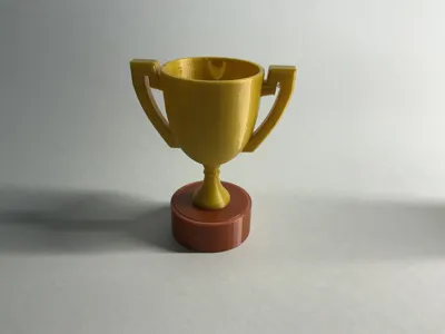 Miniatura 2 do modelo 3D Blank Trophy Template - 3 Styles
