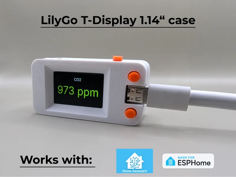 LilyGo T-Display 1.14" case