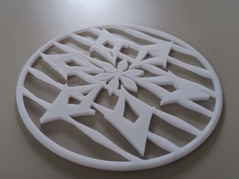 Genshin element cryo coaster