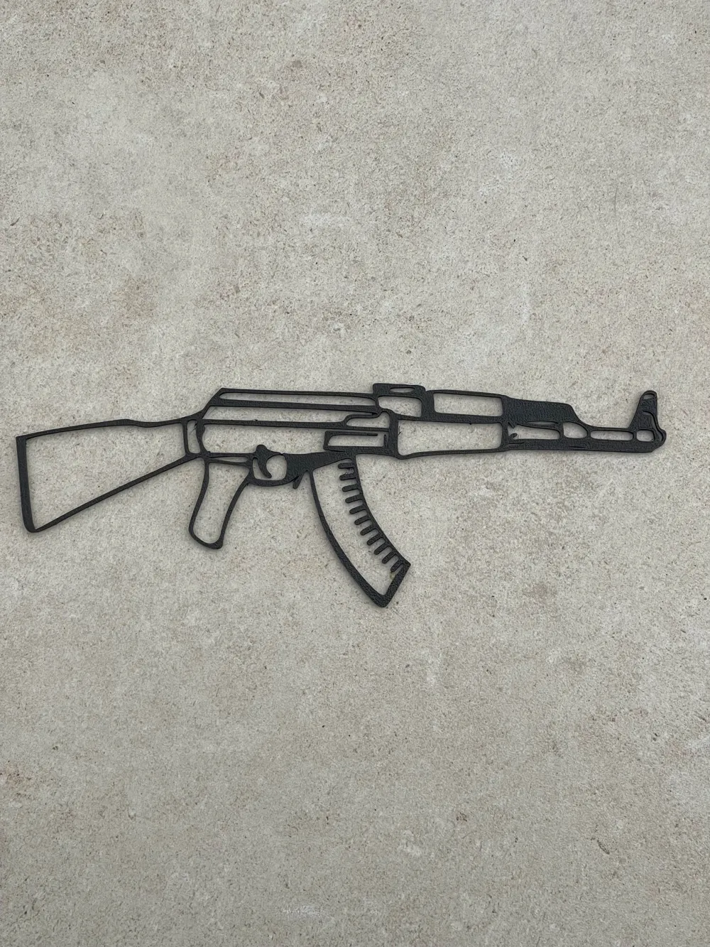 Art mural AK-47 CSGO/CS2 by AlphaOne MakerWorld: Download Free 3D Models