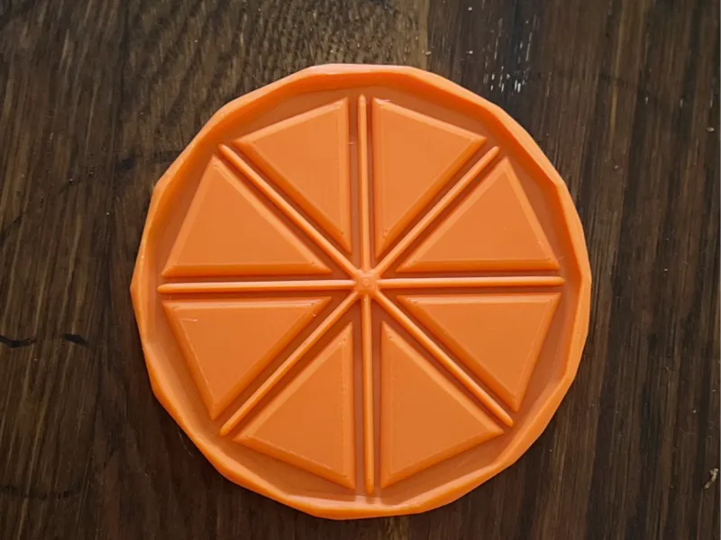 Orange Citrus Coaster