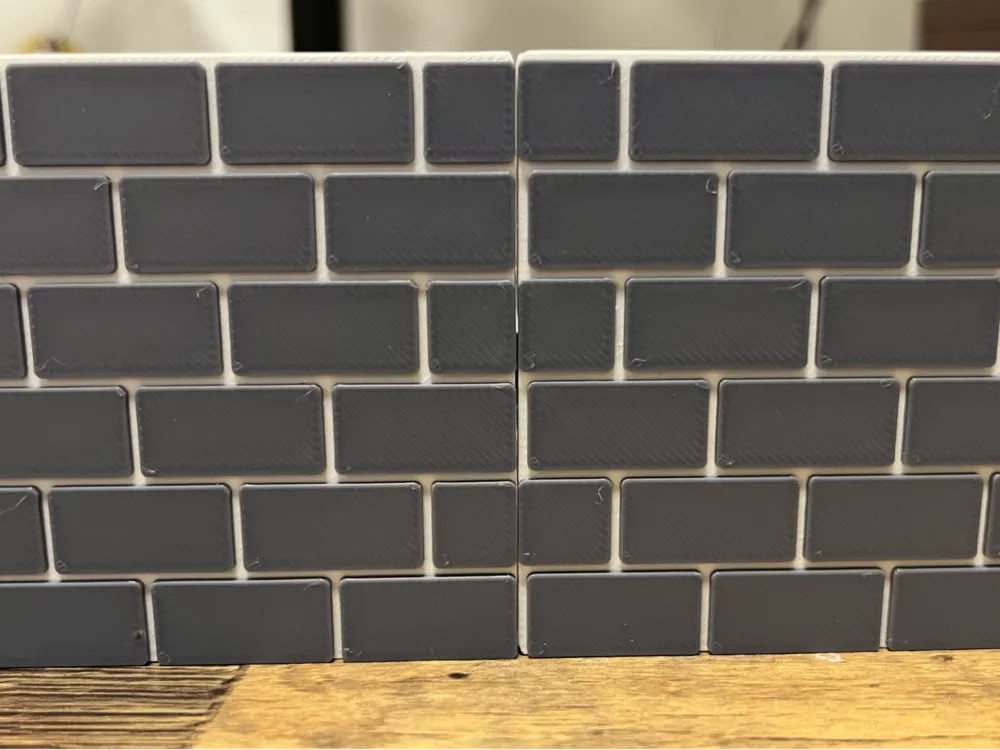 Brick Wall - Modular and Customizable - Free 3D Print Model - MakerWorld
