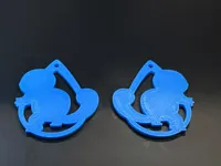 Boucles d'oreilles ou porte-clés Squirtle — photo 2