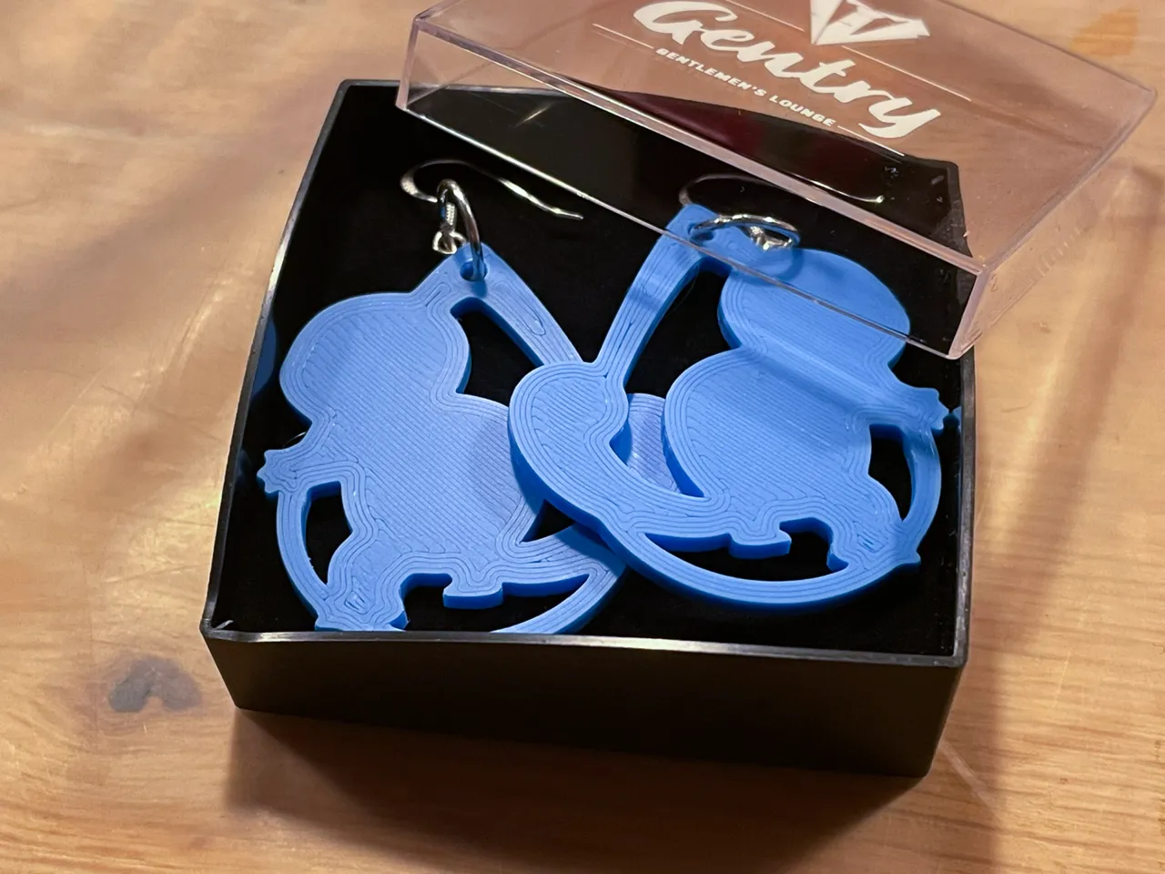 Squirtle drop shape - earrings or keyring view 2